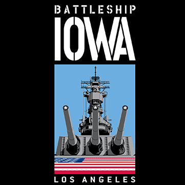 Battleship Iowa, San Pedero, California